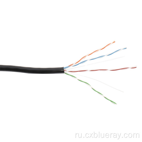 Заводская подача Ethernet Indoor CCA Network UTP Cat6 LAN Cable Copper 4 Пара 305 м 1000 -футов